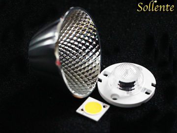 COB LED Spotlight Reflector Cup With Light Pipe Holder 38 Degree Beam Angle